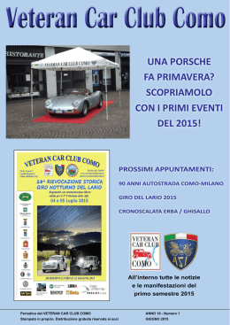leggi - Veteran Car Club Como