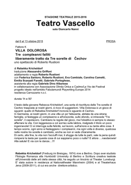 stagione DEFINITIVA del Teatro Vascello 2015-2016