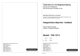 Gebruiks-en montageaanwijzing