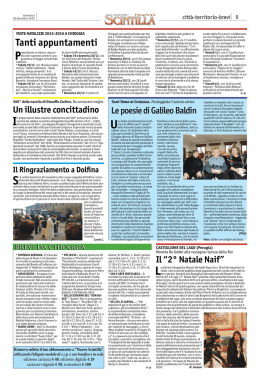 Il Ringraziamento a Dolfina