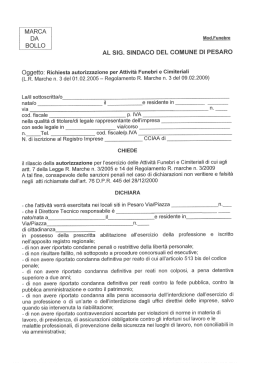 Mod funebre - Comune di Pesaro
