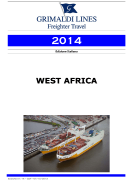 Linee Africa Occidentale - Home Page Grimaldi Freighter