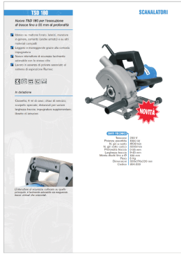 scheda tecnica