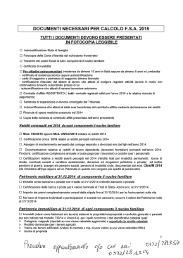 Elenco documenti - Comune di Buguggiate