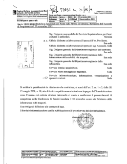 Opere propedeutiche e funzionali del ponte sullo Stretto di Messina