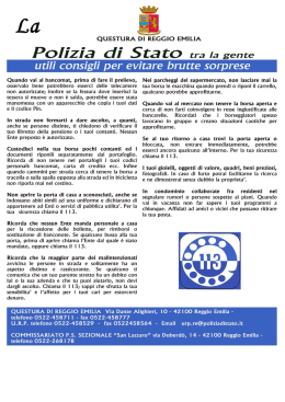 locandina consigli utili