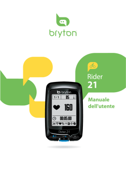 Manuale - BrytonSport
