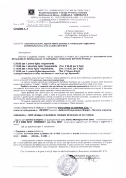 assicurazione 2015.16
