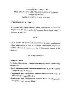 Scarica allegati: bando on-line