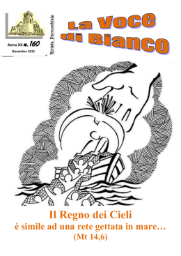 Novembre - Parrocchia Bianco