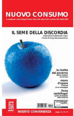 nuovo consumo - UniCoop Tirreno