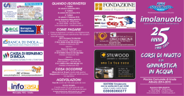 DEPLIANT attività e calendario corsi stagione 2014/15