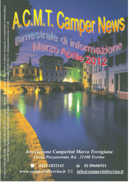 mar apr pag sequ 2012 - Associazione Camperisti della Marca
