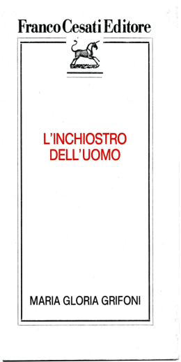 l`inchiostro - Maria Gloria Grifoni