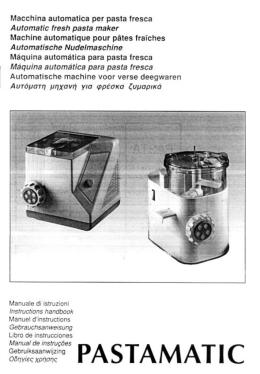 Simac PastaMatic Automatic Electric Pasta Maker