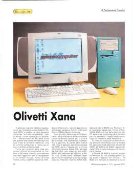 Olivetti Xana - digiTANTO.it