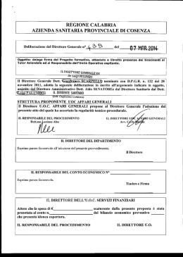AZIENDA SANITARIA PROVINCIALE DI COSENZA