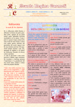 versione pdf - Scuola Regina Carmeli