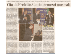 Articolo Corriere di Novara