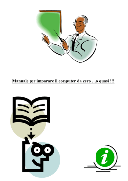 Manuale per imparare il computer