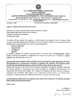 ic 2 san giovanni lupatoto - IC2 S. Giovanni Lupatoto