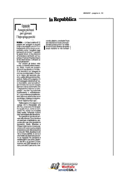 I- l`opusmlo - TFR News CGIL