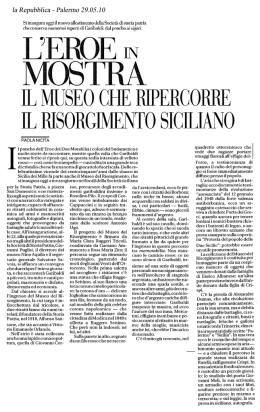 L`Eroe in mostra. Il museo che ripercorre il Risorgimento