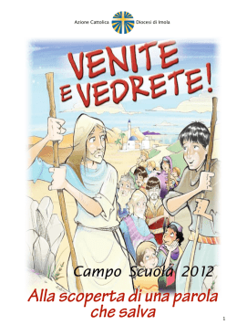 Il Fascicolo della Commissione Campi per gli educatori