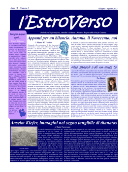 l`EstroVerso n.3 2012