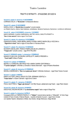 Il programma - Archivio gonews.it