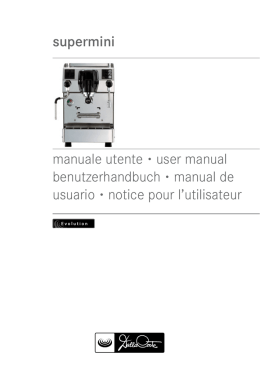 supermini manuale utente &bull; user manual