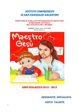 ISTITUTO COMPRENSIVO DI SAN PANCRAZIO SALENTINO