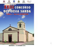 XXIII - Montresta - Canto sardo a chitarra