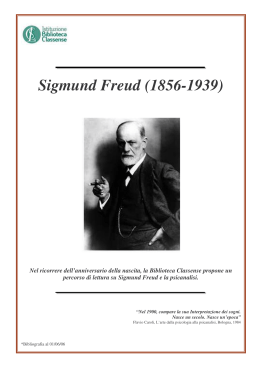 Freud e la psicanalisi