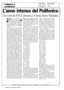 lacr&ugrave;naca - Touring Club Italiano