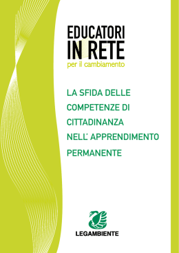 LA SFIDA DELLE COMPETENZE DI CITTADINANZA NELL