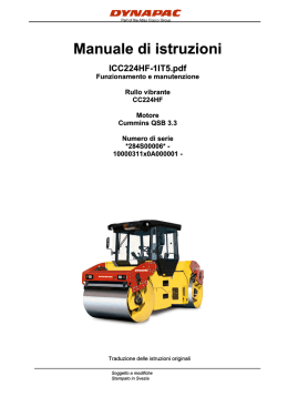 Manuale di istruzioni