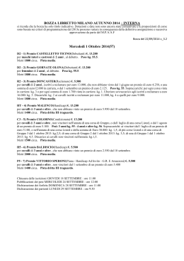 BOZZA LIBRETTO MILANO AUTUNNO 2014