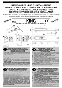 KING - Securitex Electronic Systems Engineering