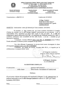 Istituto Comprensivo Statale &ldquo;Martin Luther King&rdquo; Castelcovati Via