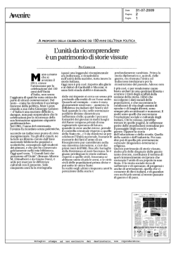 L`unit&agrave; da ricomprendere - Azione Cattolica Italiana