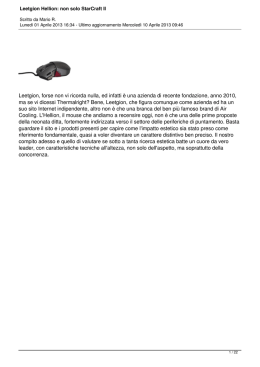 Leetgion Hellion: non solo StarCraft II