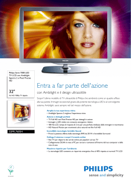 32PFL7605H/12 Philips TV LCD con Ambilight Spectra