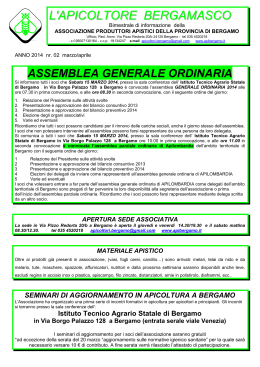 Associazione Produttori Apistici della provincia di Bergamo