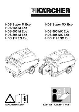 HDS Super M Eco HDS Super MX Eco HDS 655 M Eco HDS 695 M
