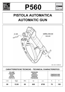 p560 pistola automatica automatic gun