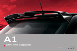 Accessori per Audi A1