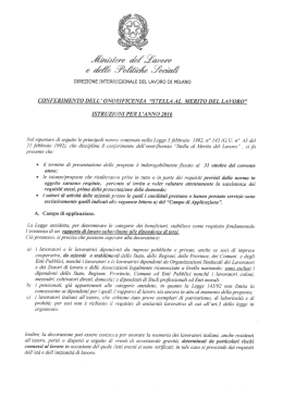 istruzioni 2016 - vai al sito del Ministero Lavoro e delle Politiche