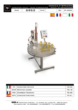 manuale d`istruzioni anuale d`istruzioni anuale d`istruzioni
