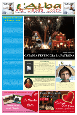 Delizie - Periodico l`Alba